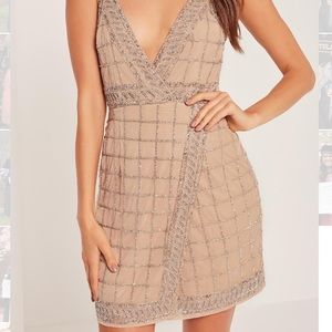 Brand new with tags beaded Missguided dress